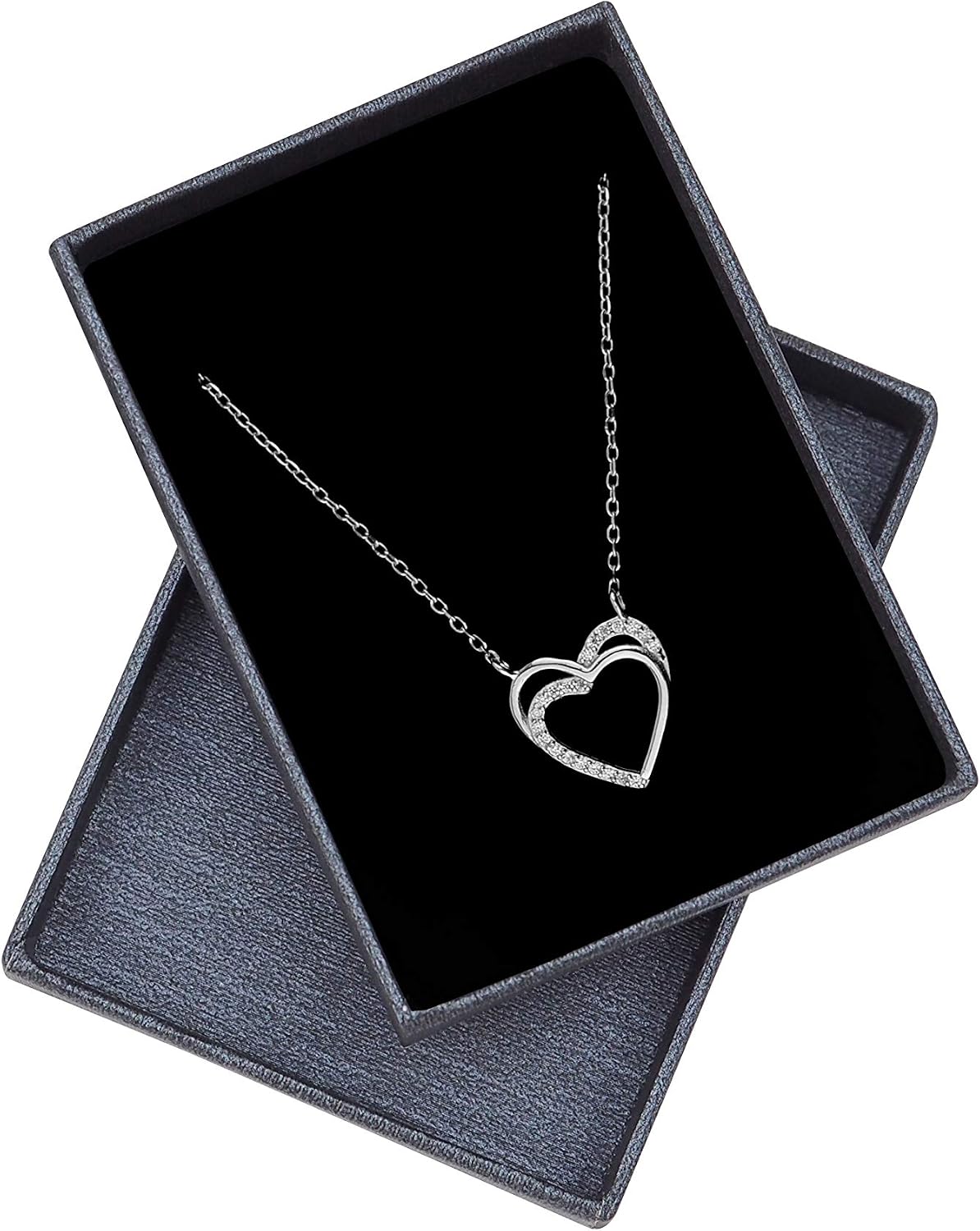 Sofia Milani - Women's Necklace 925 Silver - with Zirconia Stones - Heart Pendant - 50299 - Image 3