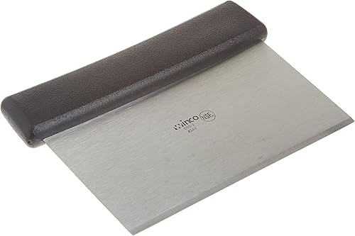 Miniatura 4 de Rascador de acero inoxidable Winware Manija de madera