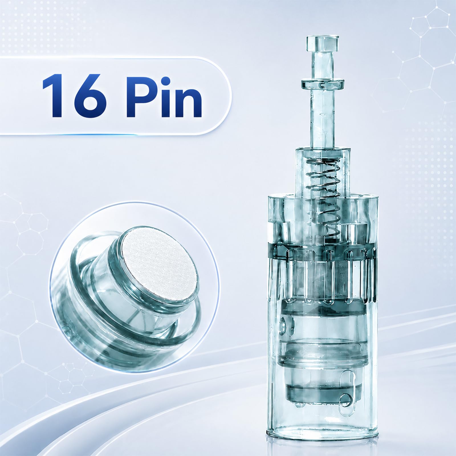 10-Piece Microneedling Pen Replacement Cartridges for M8 and M7S