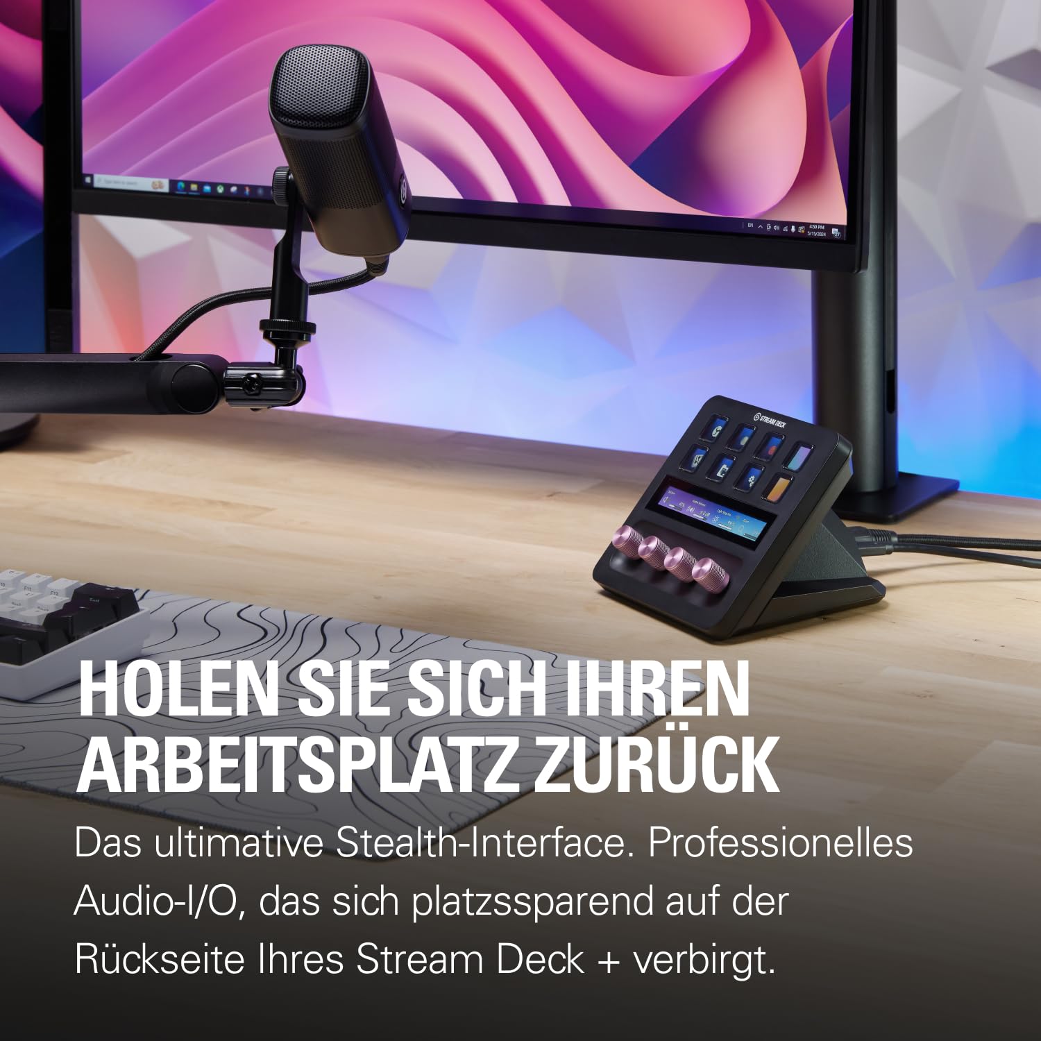Elgato XLR Dock MK.2 Audio-Interface für Stream Deck +