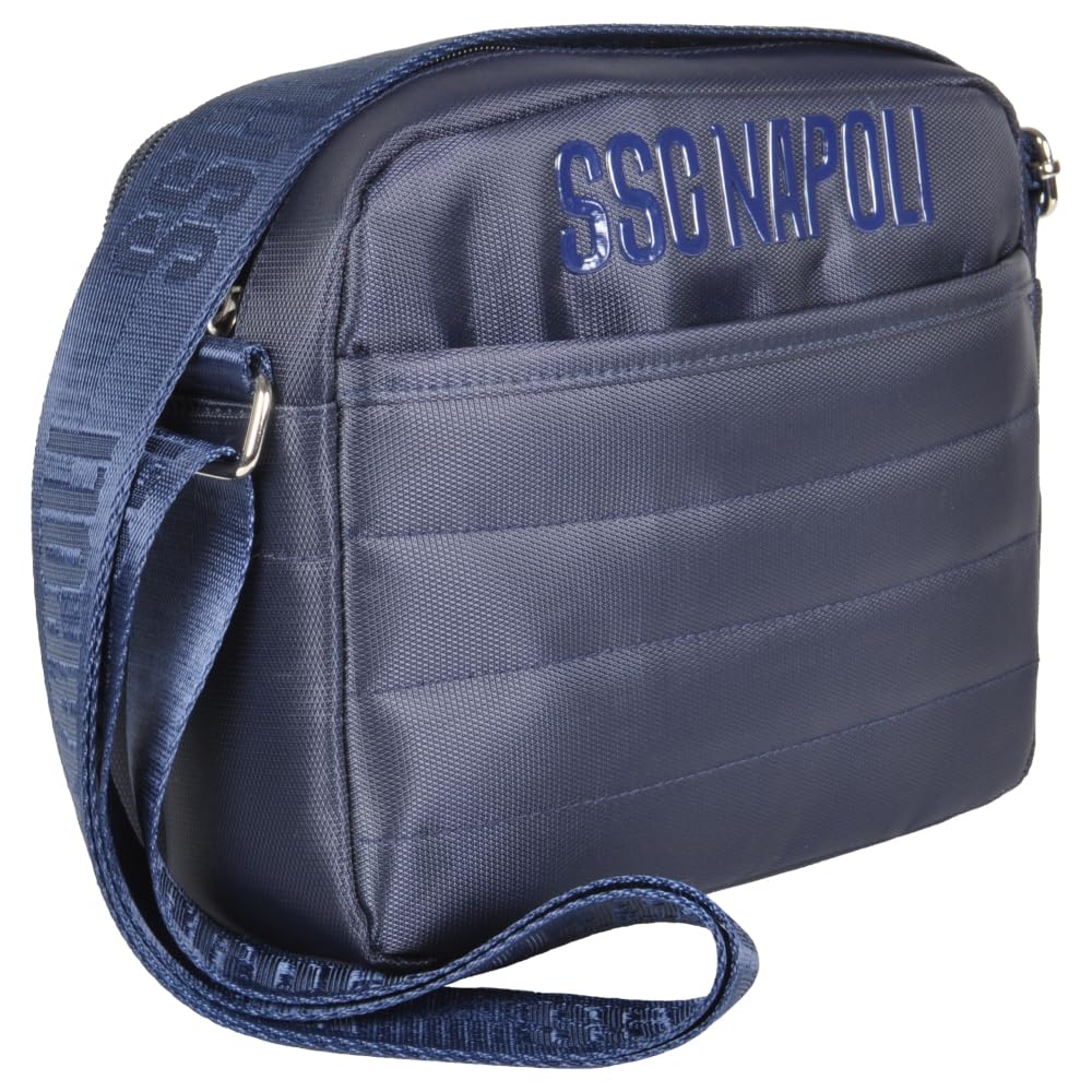 Borsello Travel orizzontale 50% NY 50% PVC Linea Enzo Castellano Prodotto Ufficiale SSC NAPOLI 123612