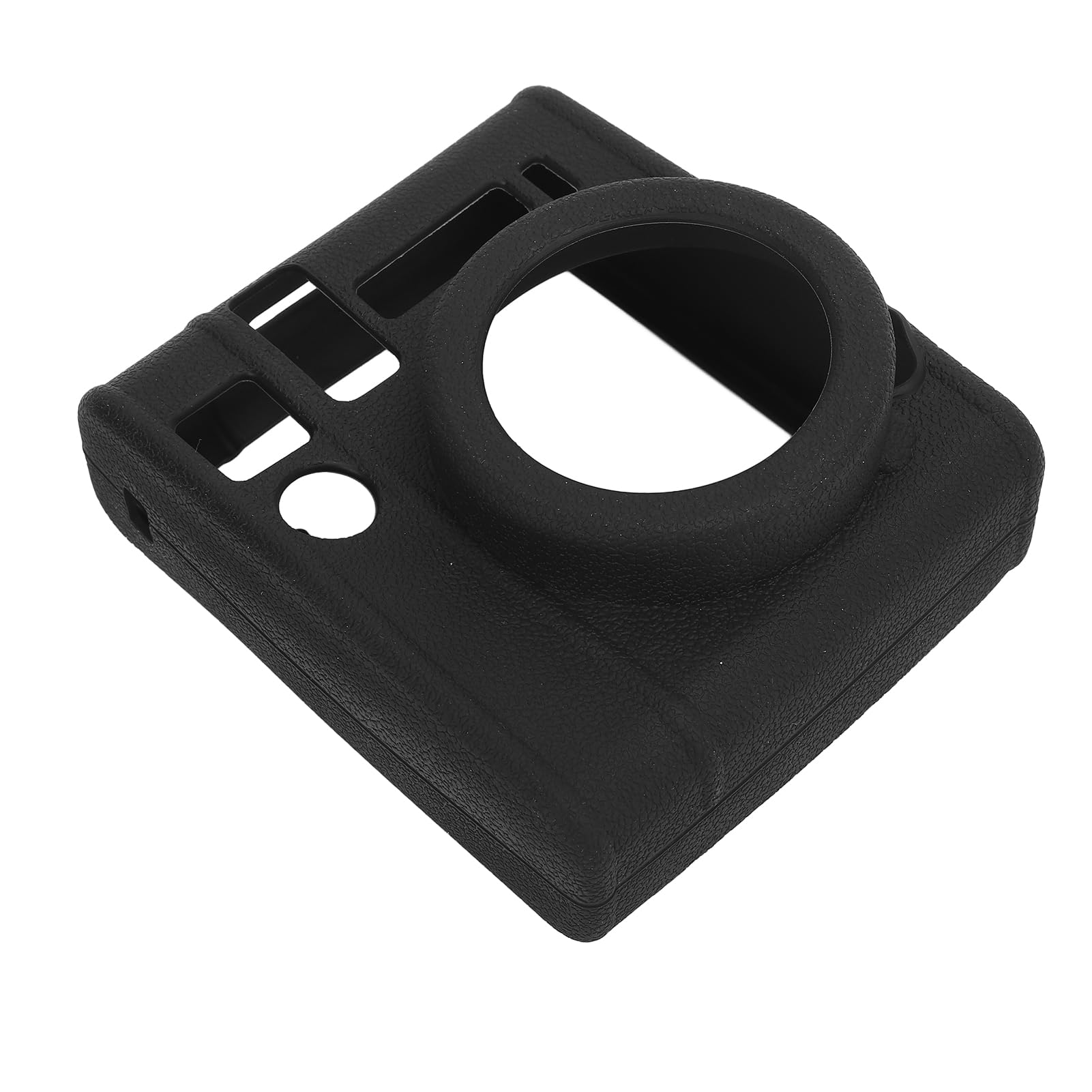 Custodia in Silicone per Fotocamera Istantanea Custodia Protettiva Antigraffio Antiurto per Fotocamera Istantanea Morbida per la Pelle del Corpo per Esterni (Nero)