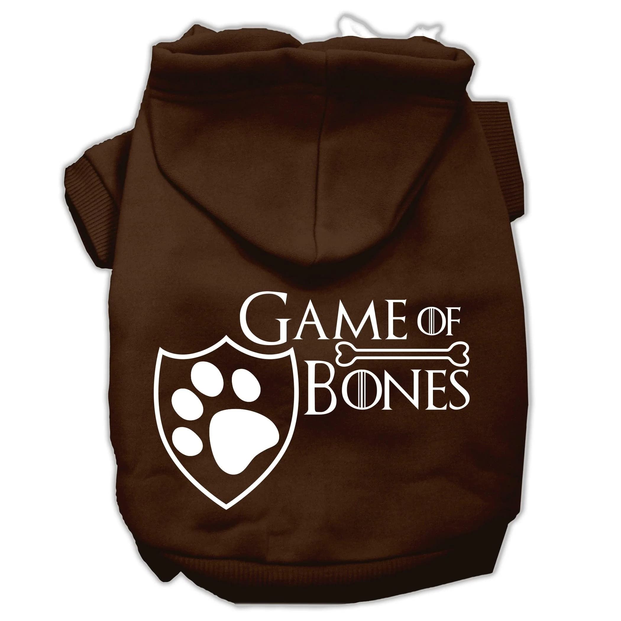Dog Sweat à Capuche Mirage Pet Products avec motif os de jeu pour petit et moyen chien