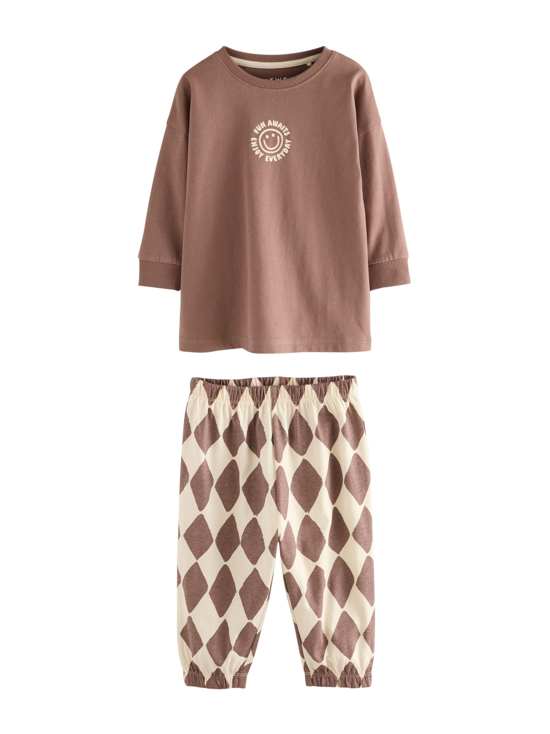 NEXT Jungen Oversized Fit Schlafanzüge, 3er Pack