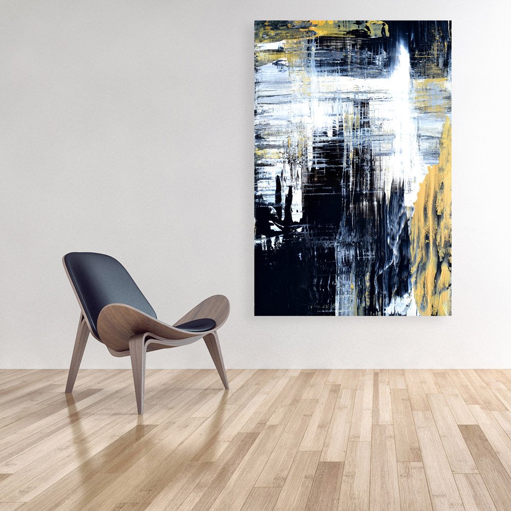 Buy Inephos Unframed Canvas Painting Beautiful Modern Abstract Art Wall