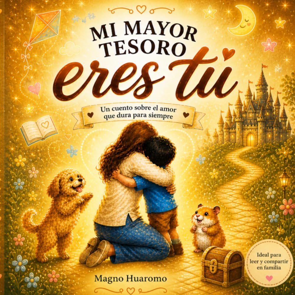 Mi mayor tesoro eres tú: Cuento infantil ilustrado sobre valentía, inteligencia emocional y trabajo en equipo que ayuda a los niños a resolver problemas y fortalecer su autoestima y el amor familiar