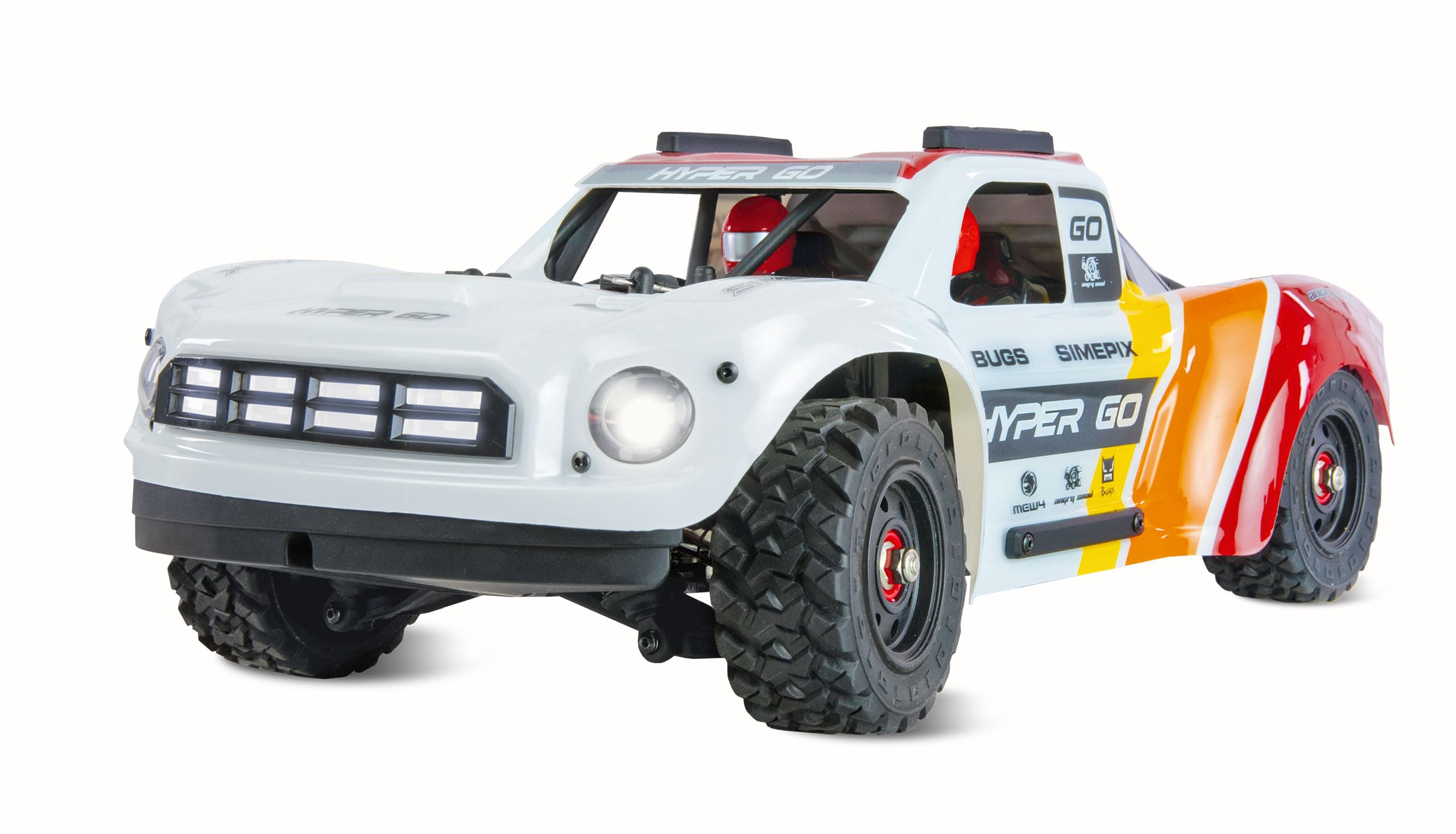 Amewi Hyper GO Short Course Truck Brushless 1:14 RTR z pilotem zdalnego sterowania, akumulatorem, kablem do ładowania