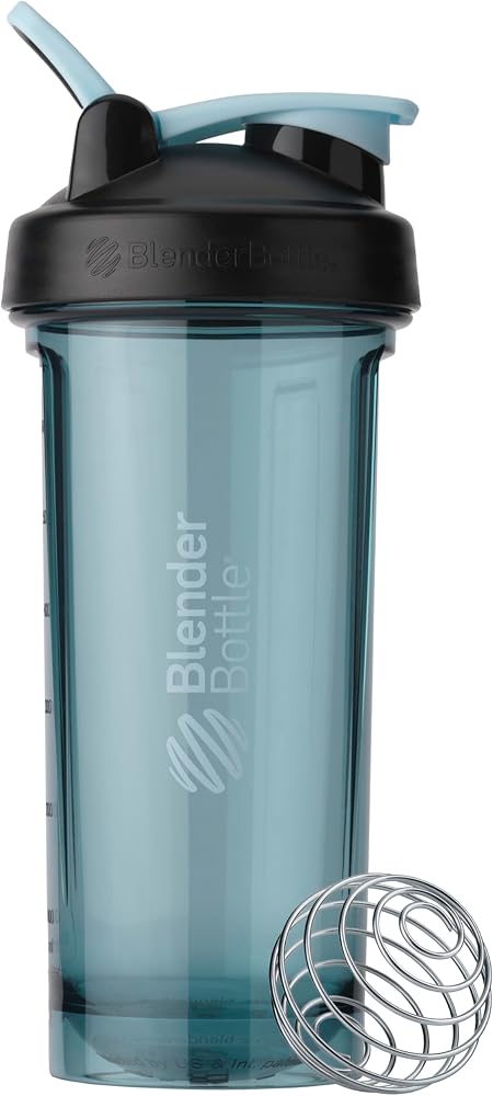 BlenderBottle ProSeries Tritan Shaker Bottle 28 oz Black/Blue — 사진 1