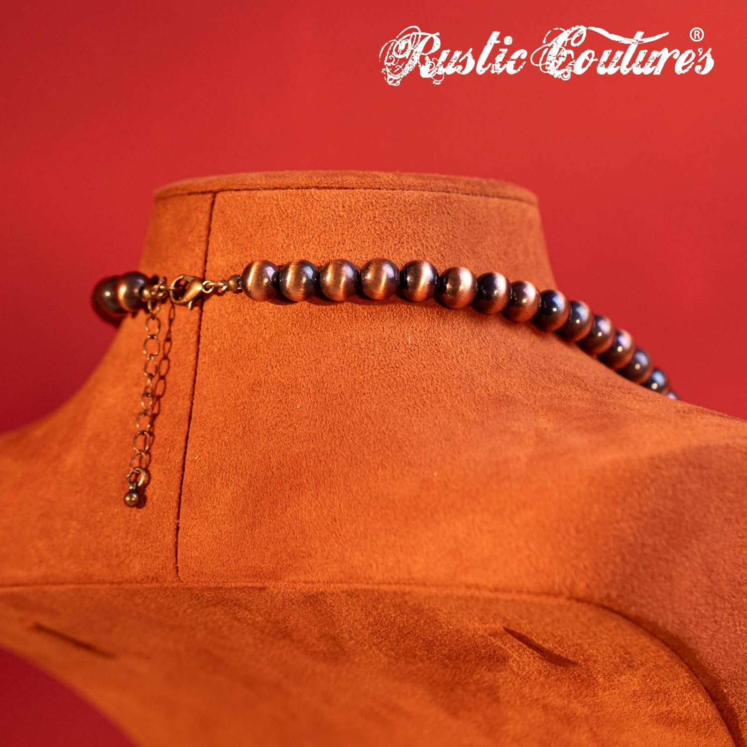 Rustic Couture's Western Jewelry Set for Women Cowgirl Vintage Western Necklace Earring - Image 5