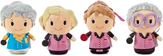 Hallmark itty Bitty Golden Girls Plush Toys (Bowling Team) Set of 4 | Soft Collectible Plush, Fabric Construction, Great for Birthdays or Holidays, Includes Dorothy, Rose, Blanche, Sophia