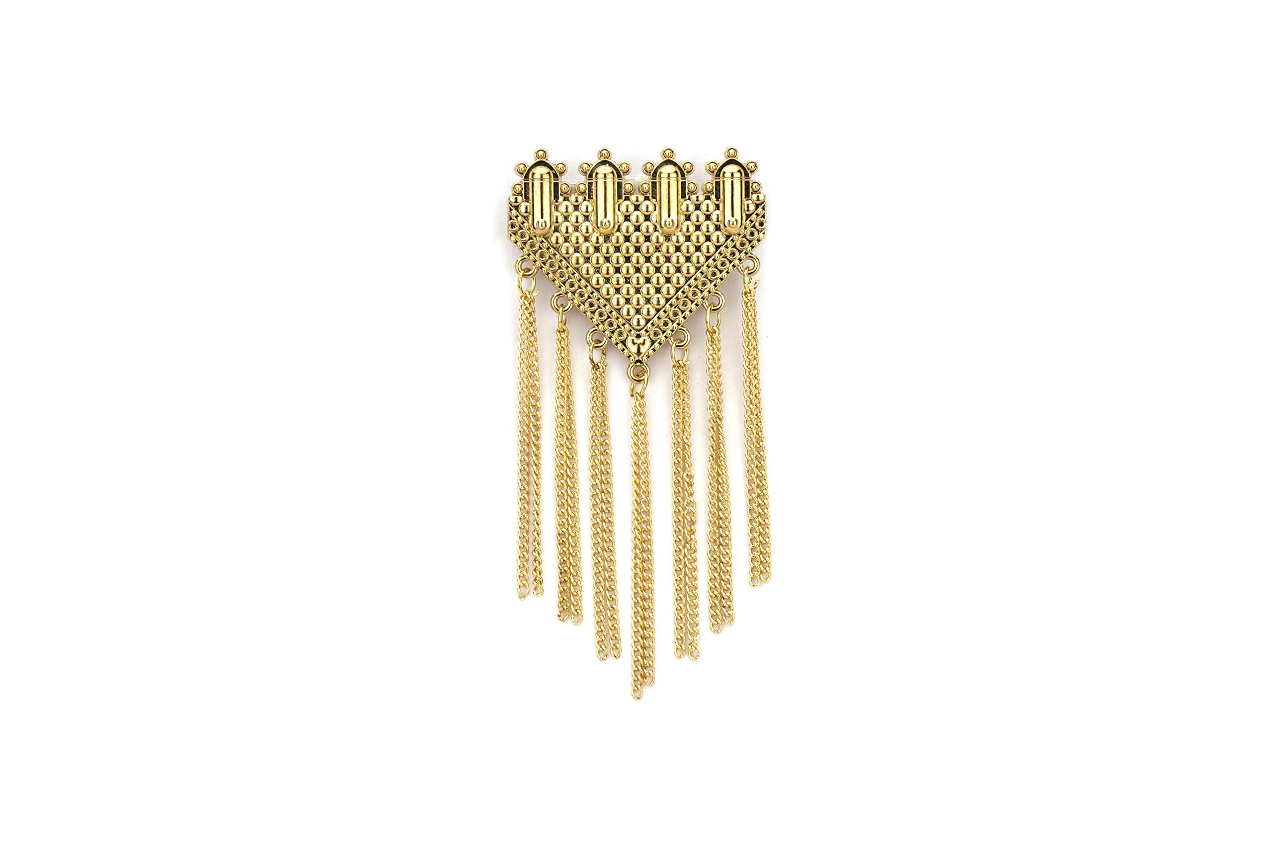 Alfileres De Cadena Para Hombre Y Mujer, Con Cadena Colgante, Broche De Borla, Alfileres De Solapa Para Trajes, Cadenas De Alfiler De Solapa, Pasador De Solapa Largo, Para Traje De Negocios