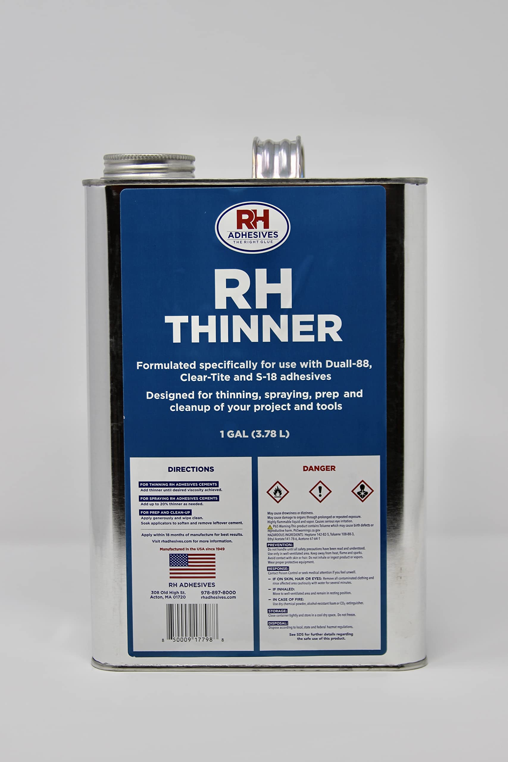 RH Thinner, 1 Gallon - RH Adhesives