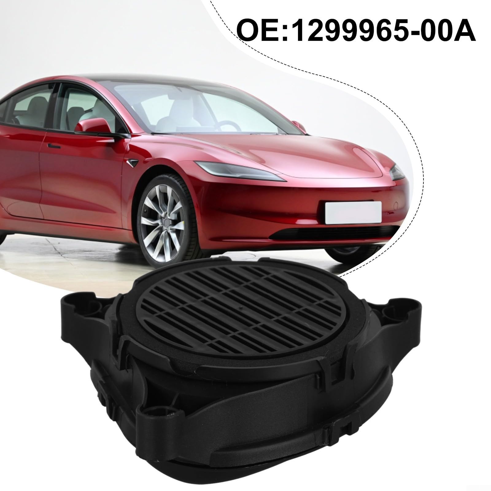 Auto-Fußgänger-Lautsprecher Ersatz für Tesla für Model 3 für Modell Y 2017-2021, 1299965-00-A, lauter Klang, schnelle Installation