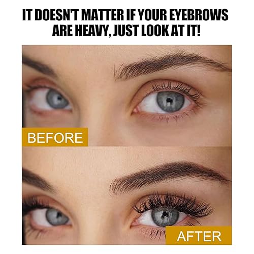 Miniatura 7 de Anjoyze Eyebrow, Anjoice Eyebrows Brush, Home Eyebrow Care Kit 4D Laminated, 4D Hair Stroke Brow Stamp Brush, Multifunction Ultra-thin Angled