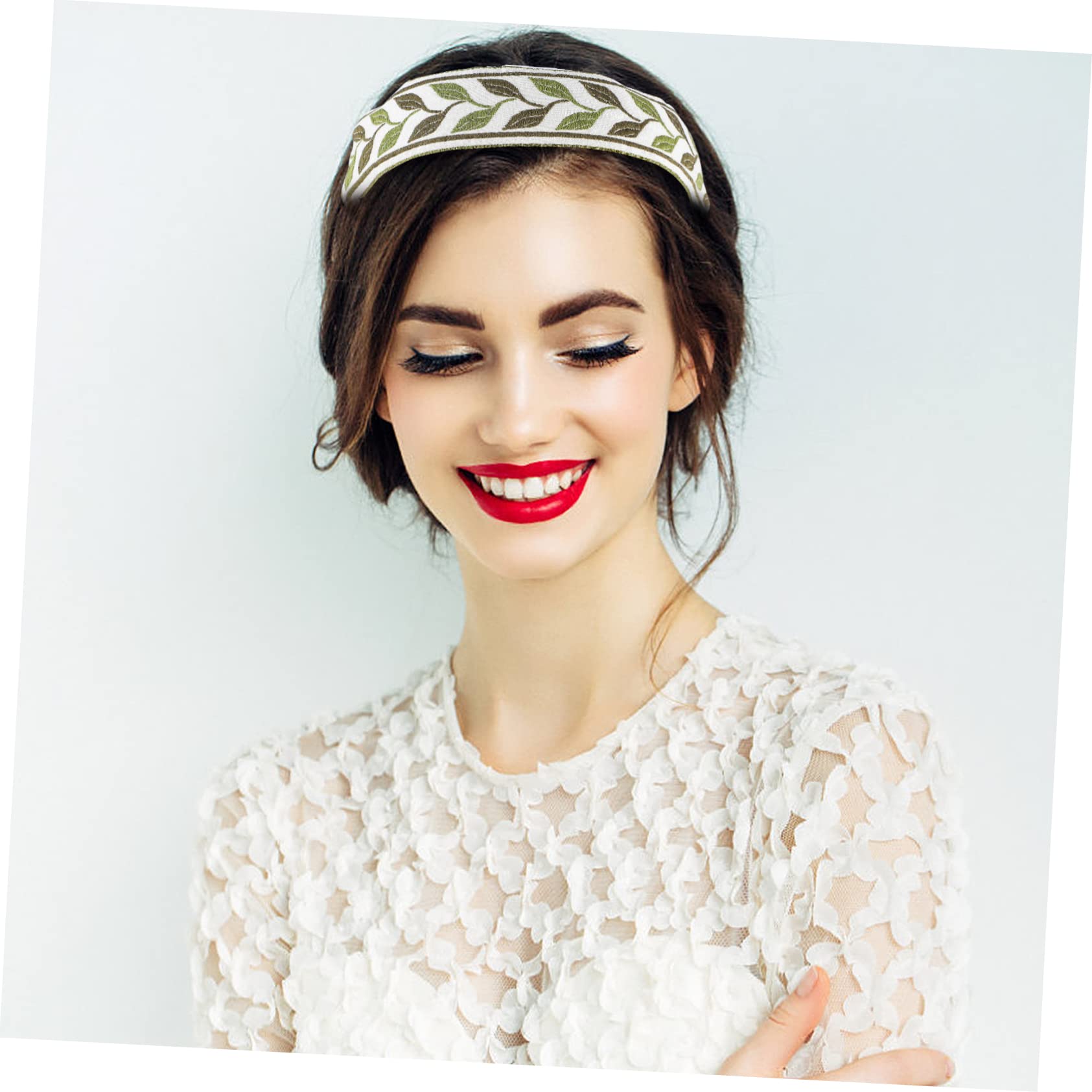 Didiseaon 8pièces Bandeaux Femmes Avec Accessoires Coiffure Large Pour Fête Mariage Plage Cœur Vigne