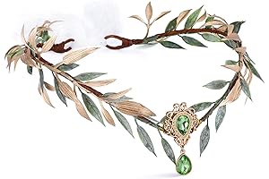 Handmade Fantasy Flower Headpiece for Elven Cosplay