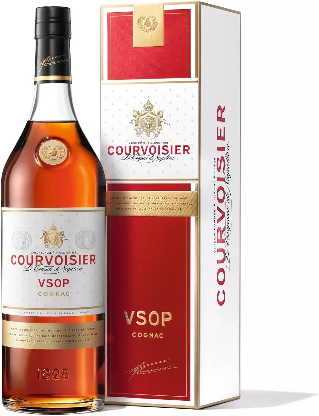 Courvoisier VSOP Cognac Brandy Peach, Almonds and Vanilla from
