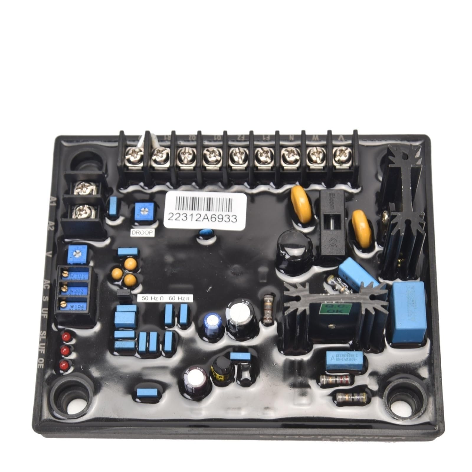 Nvsfzgiyg Original R150 1Pcs R150 Avr Automatic Generator Regulator Board Excitation Stabilizer(Original R150)