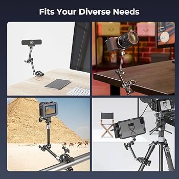 小物 kamrii SMALLRIG Magic Arm Clamp Kit, Camera Mount Articulating