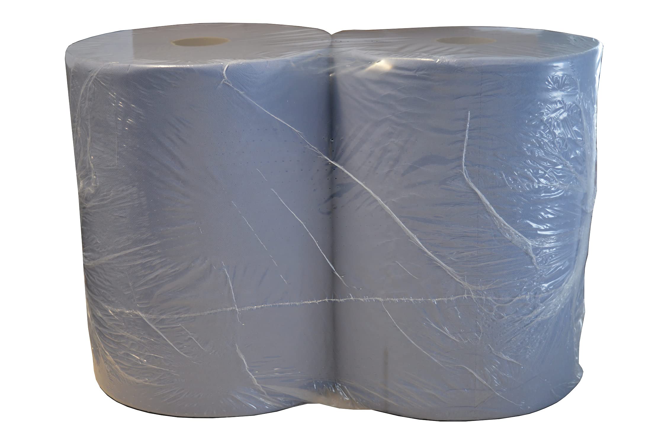 Putzpapierrollen Blau 2 Rollen 37cm X 36cm 2-lg. a 1.000 Abrisse Lager Werkstatt Produktion usw...