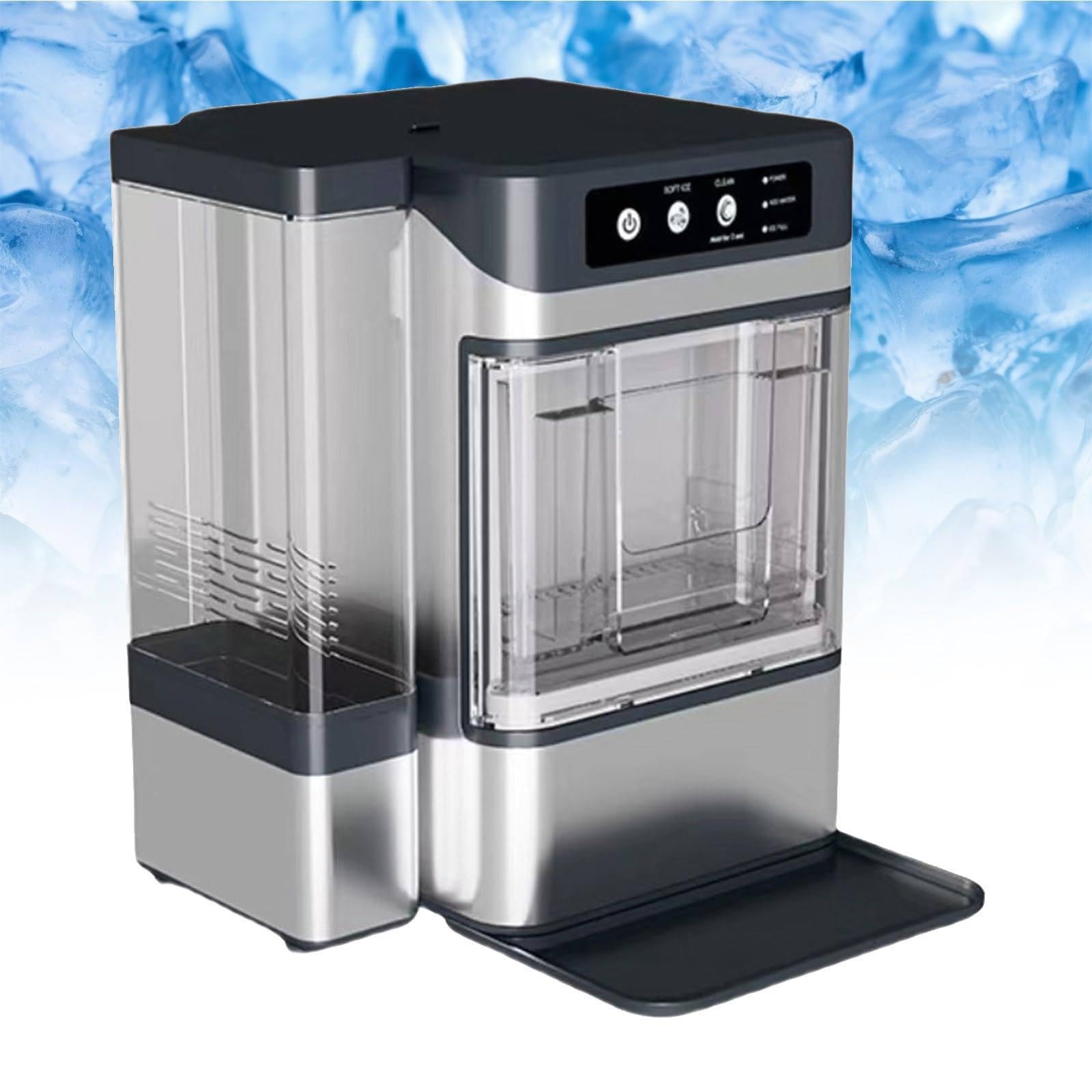 Machine à glaçons à granulés de comptoir autonettoyante 38 lb/24h pour cuisine et bar