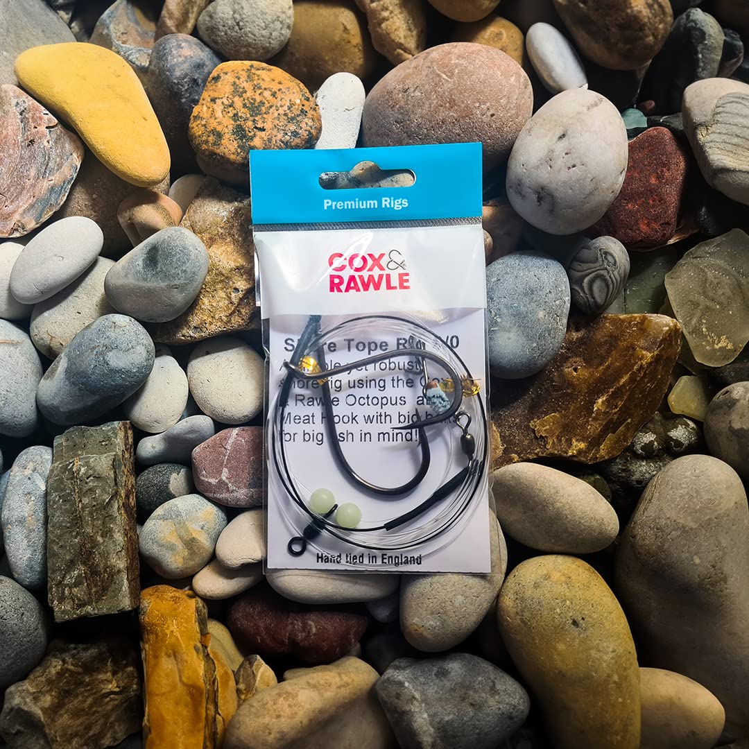 4 Montages De Pêche Kraken Tackle Pour TOPE, Qualité Heavy Duty, 6/0, 5ft, Pour Mer