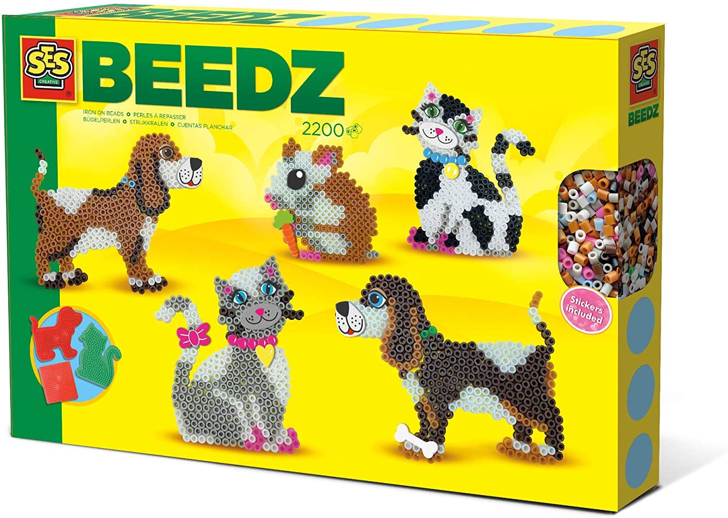 B&Q -  Beedz Iron On Beads Pets Set 2200 Pieces