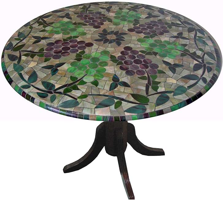 48 round elastic tablecloth