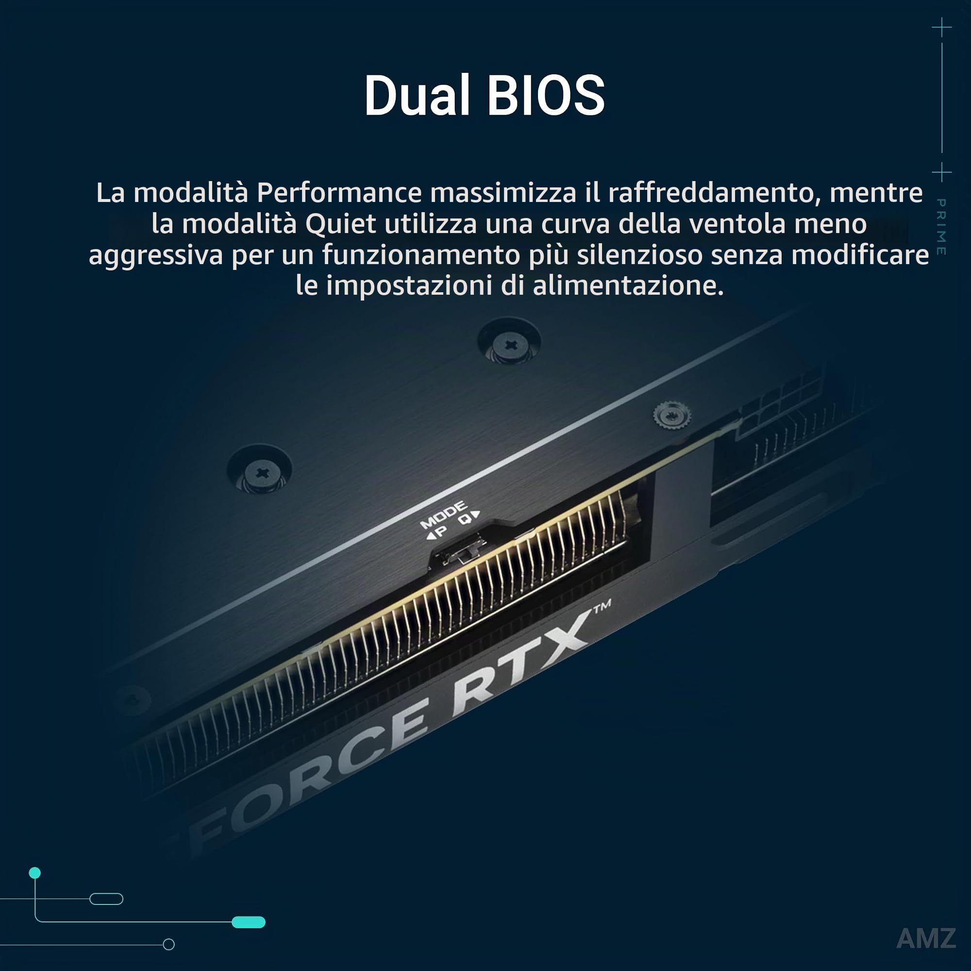 ASUS Scheda grafica Prime GeForce RTX™ 5060 Ti 16 GB GDDR7 OC Edition (PCIe® 5.0, 16 GB GDDR7, HDMI®/DP 2.1, 2.5-Slot, Axial-Tech Fans, Dual BIOS)