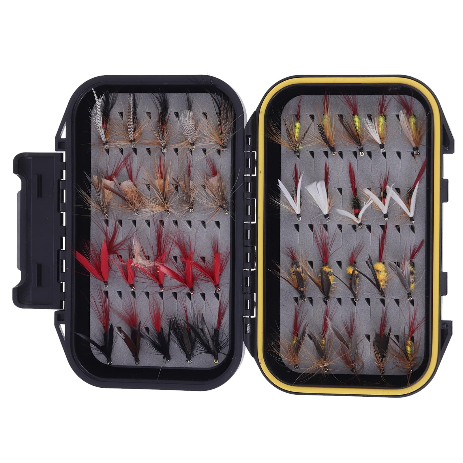 TOYANDONA 40pièces Leurre De Mer Accessoires pour Mouche Hameçons Bioniques Leurres De Simulation