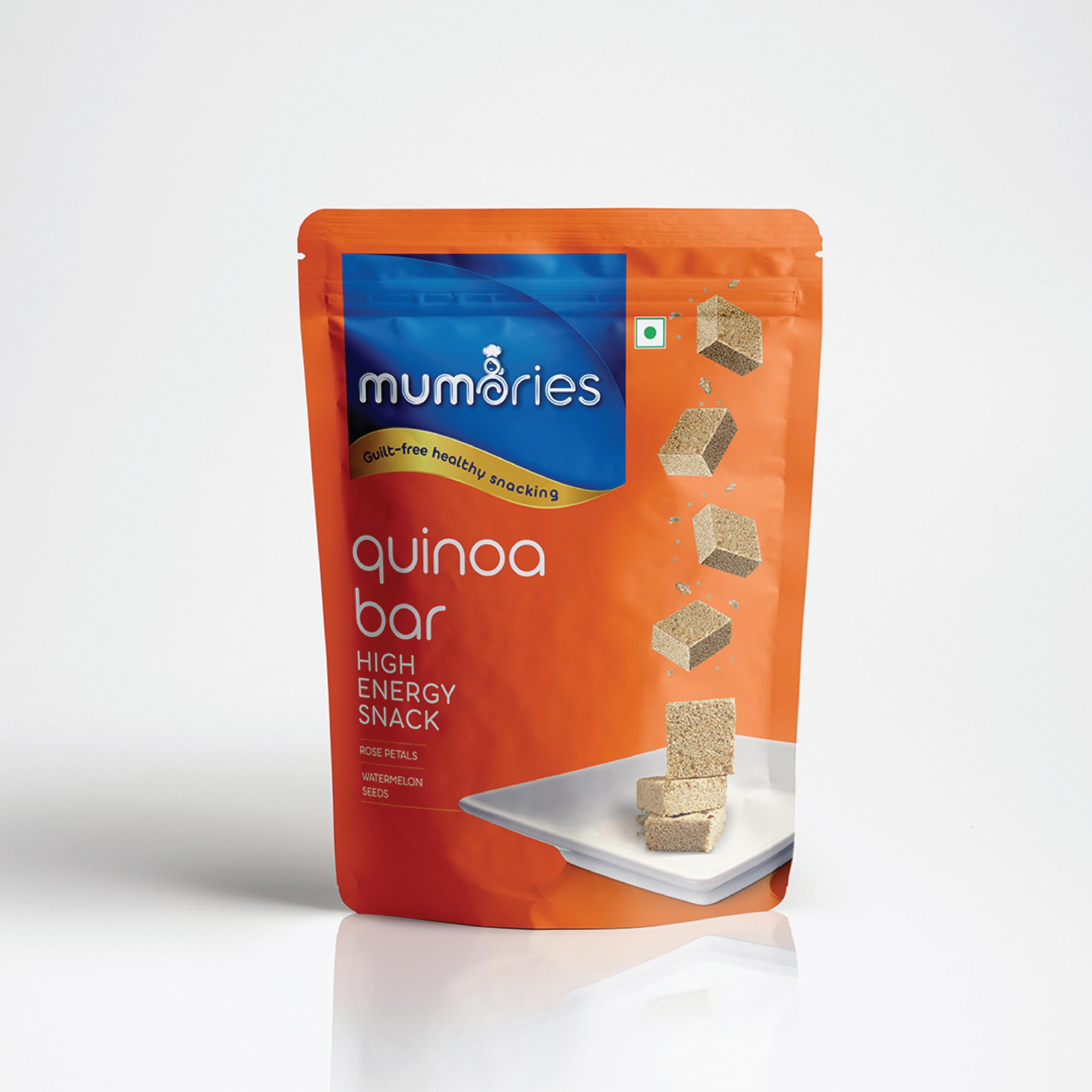 MUMORIES Quinoa Bar 175g – High Protein & High Fiber | High Energy Healthy Snack | Guilt-Free | Ready to Eat | Vegan Friendly | For Gym, Travel, Office & Kids | Nutritional Snack-image-41