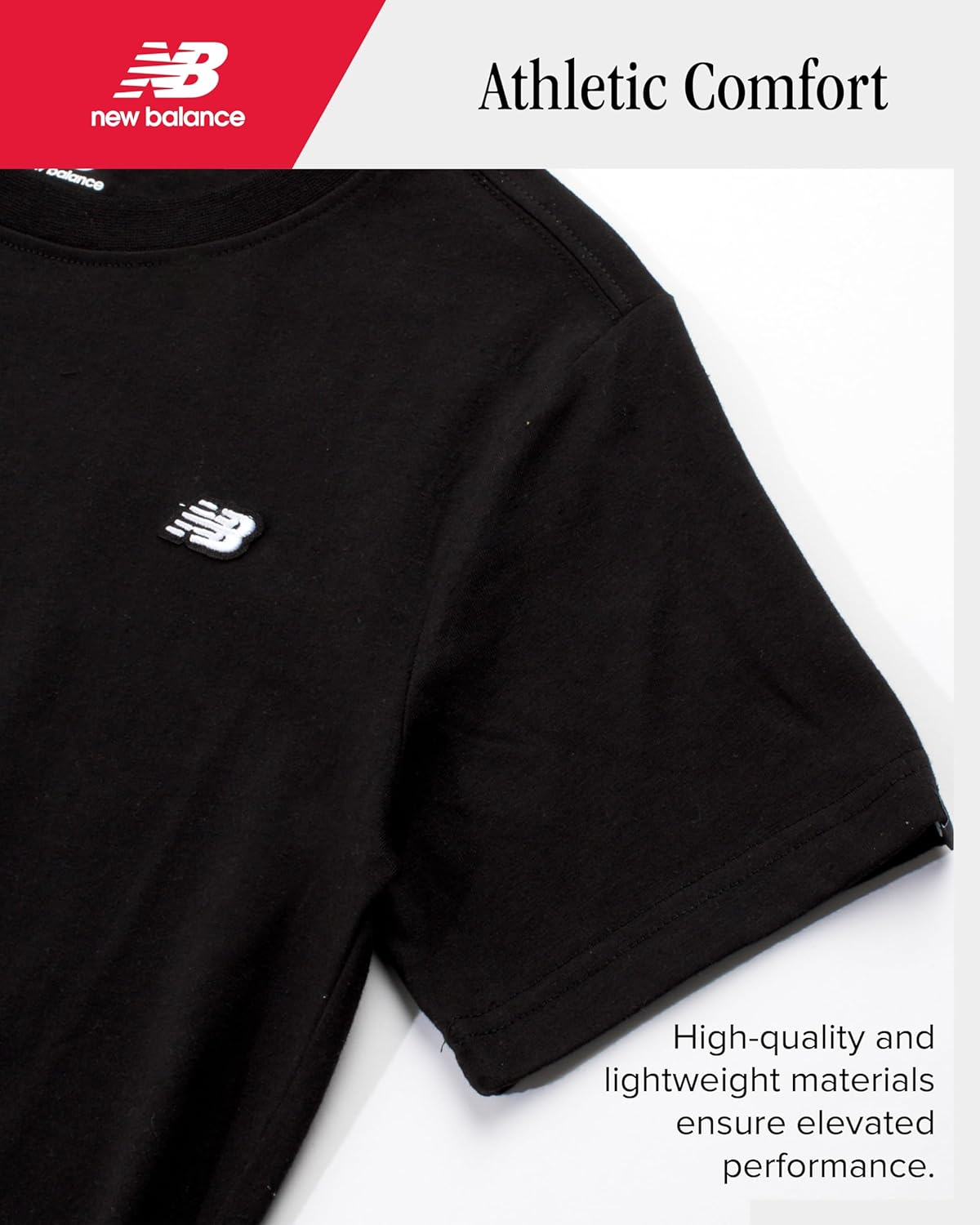 New Balance Boys' Short Sleeve Crewneck T-Shirt - Image 3