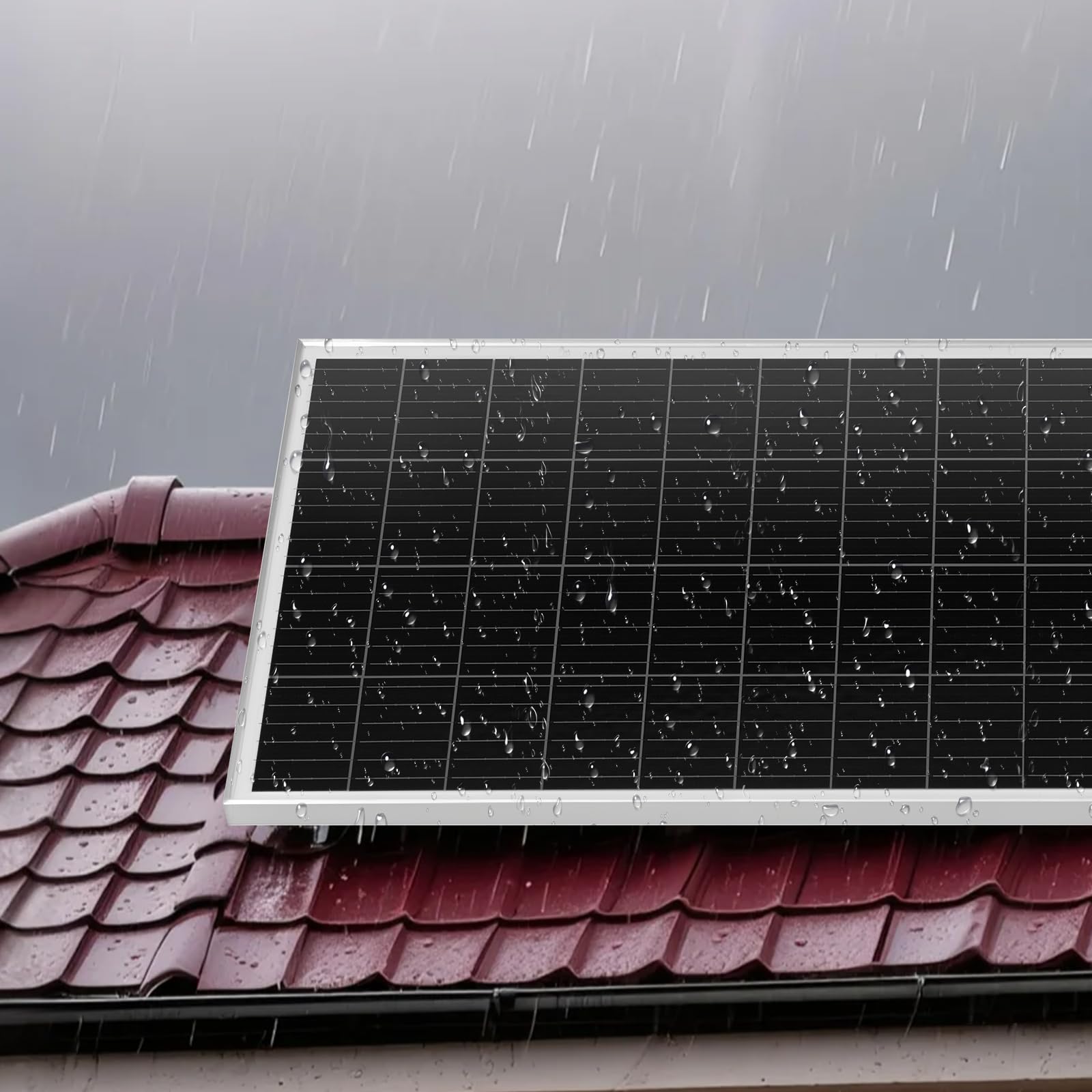 VEVOR Kit Solare Off-Grid 200 W 12 V 2 Pannelli Monocristallini da 100 W, Kit Solare Completo con Batteria LiFePO₄ 12,8 V 50 Ah, Regolatore 40 A, Inverter da 800 W, per Camper, Casa e Barca Off-Grid