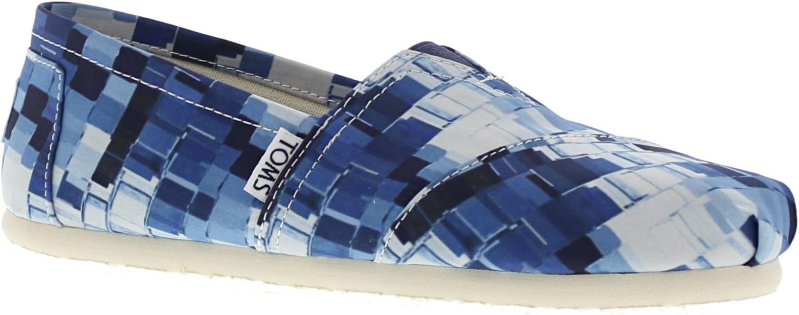TOMS Women's Classics Flat Ink Canvas Paint Chips