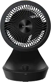 Circulador Orbit Spirit - Preto e Carvão - 127 Volts