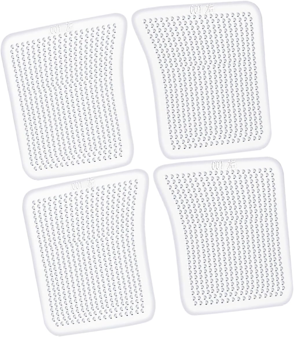 Forefoot Gel Pads Cushions 4pcs Metatarsal Foot Inserts Non-Slip Soft Reusable Ball-of-Foot Cushions for High Heels Pumps Women’s Foot Care