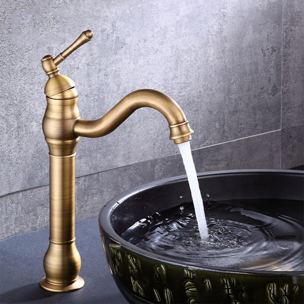 Mitigeur chaud froid pour robinet d'évier vintage et salle de bain rétro