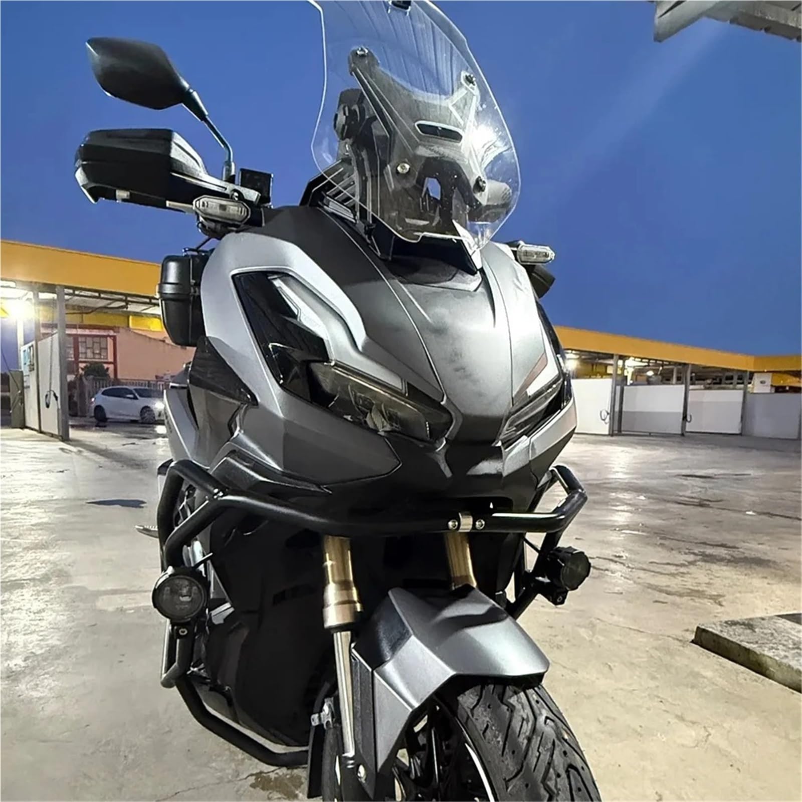 Forntal Spoilers Aerodynamic Wing Per ADV350 ADV 350 2022-2025 Spoiler Laterali Sportivi Per Motociclette Carenatura Deflettore Parafango Parabrezza Accessori Per