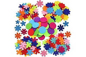 MAMUNU Felt Flowers: A Colorful Array of Fabric Blooms