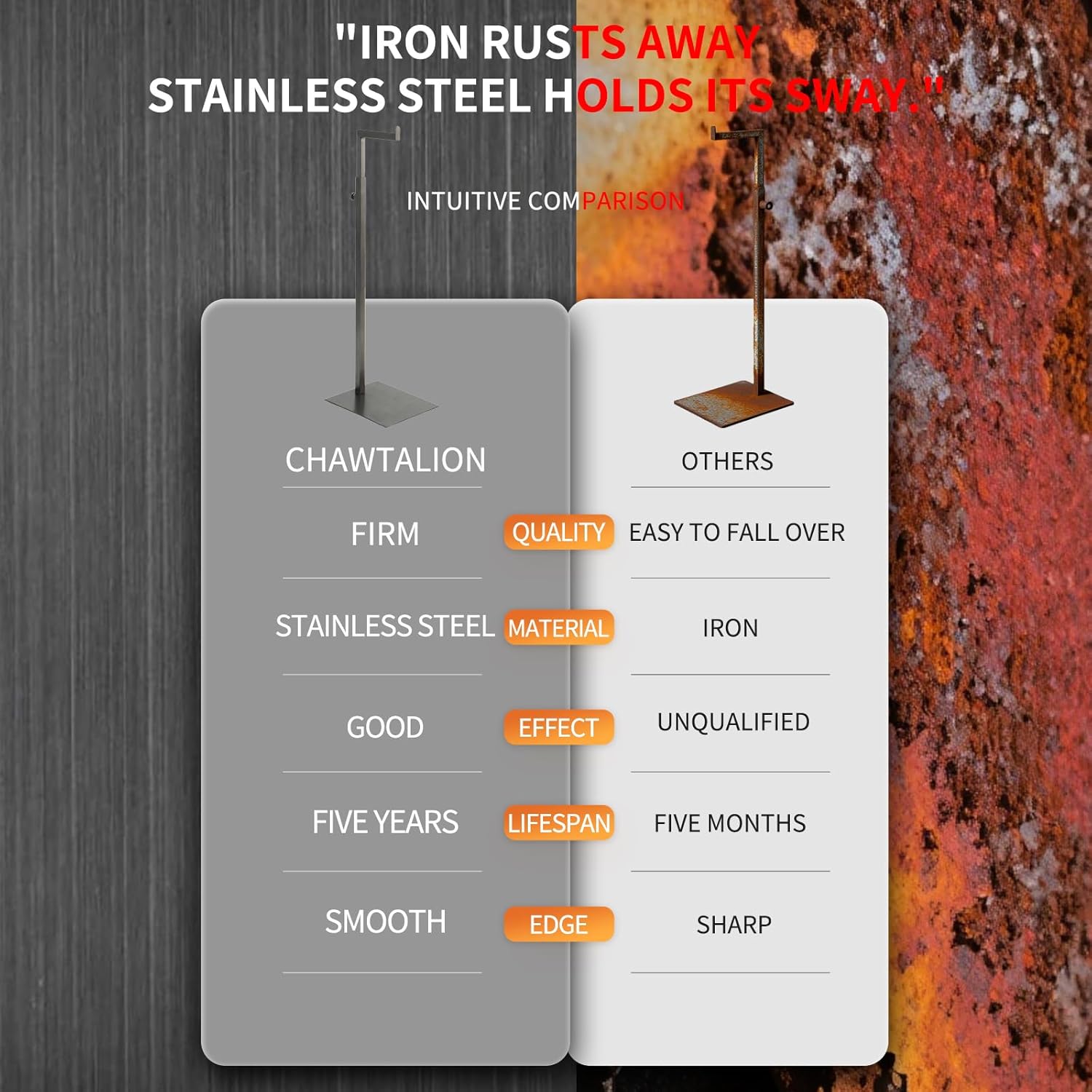 Handbag Display Stand Adjustable Hanging Hook Stands Purse Holder Display Rack for Bags Purses Wreath for Tabletop Closet Retail Use for Vendors (1 Pcs Black) - Image 6