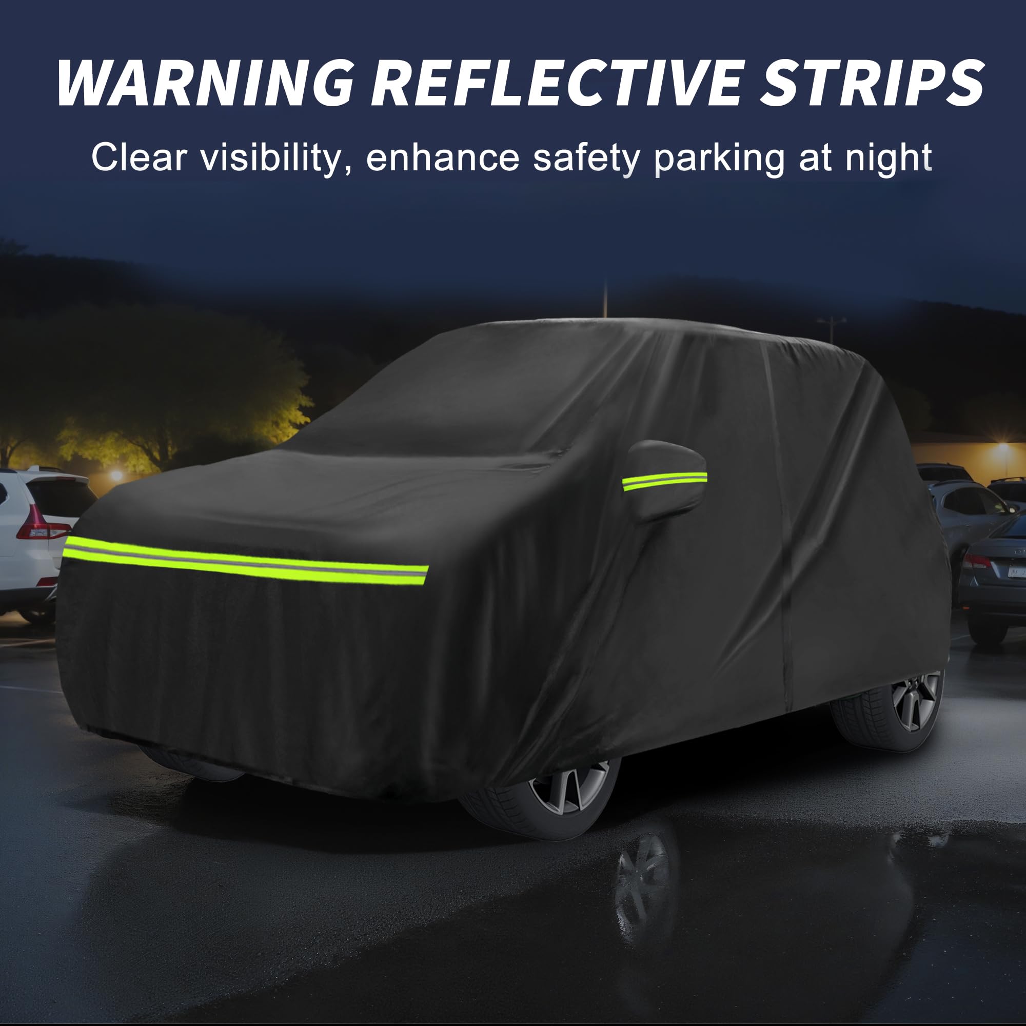 A ABSOPRO Housse Voiture pour Suzuki Swift Iv/V 11-23 1pc Imperméable