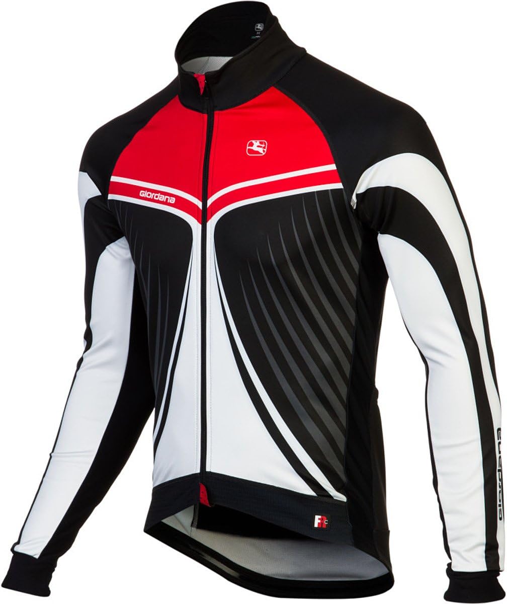Giordana Men's Trade FR-C Custom Wings Cycling Jacket, Black, L : Clothing, Shoes & Jewelry
