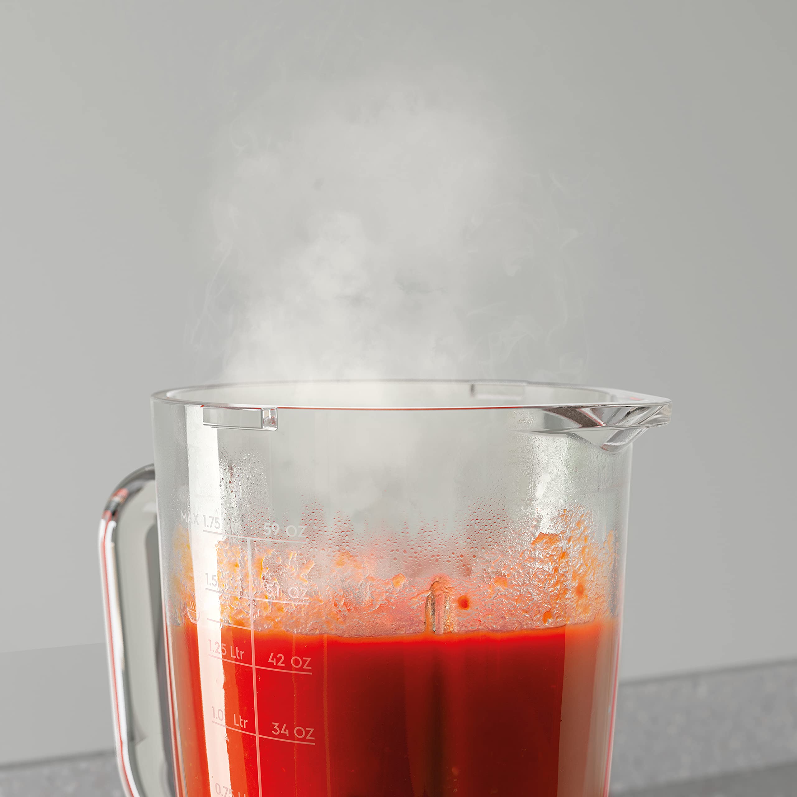 Electrolux Explore E6TB1-6ST Lot de 6 mélangeurs pour smoothies, soupes ou crush glacés facilement avec ce mixeur, mixeur extra puissant de 1400 W avec fonction pulsation, grande verseuse en verre de