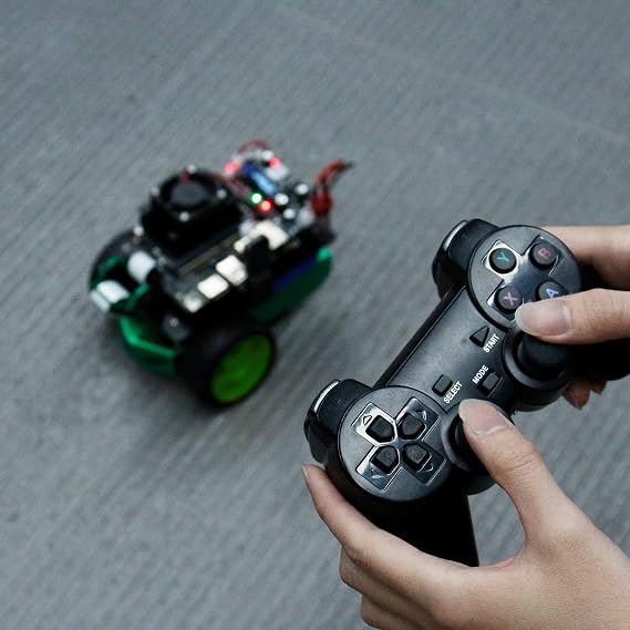 Yahboom Jetson Nano 4GB Robot Jet Bots Mini AI Programmable Python Robot Kit ROS Starter for College4GB Ver Jetbot Mini with Nano 4GB