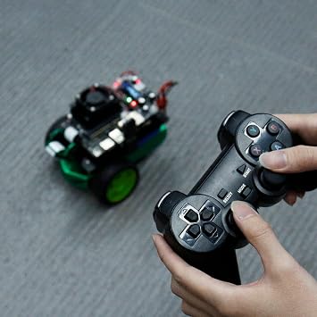 Yahboom Jetson Nano 4GB Robot Jet Bots Mini AI Programmable Python Robot Kit ROS Starter for College4GB Ver Jetbot Mini with Nano 4GB