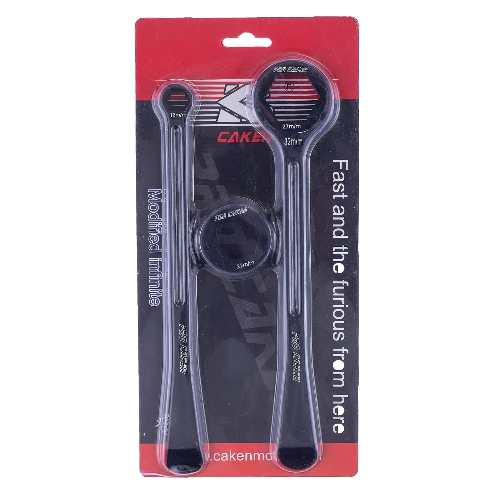 PRO CAKEN 10MM/0.39'' 13MM/0.51'' 22MM/0.87'' 27MM/1.06'' 32MM/1.26''Tire Iron Lever Tool Spoon Motorcycle Tire Change Kit Wrench Set Combo Levers Kit - View #13