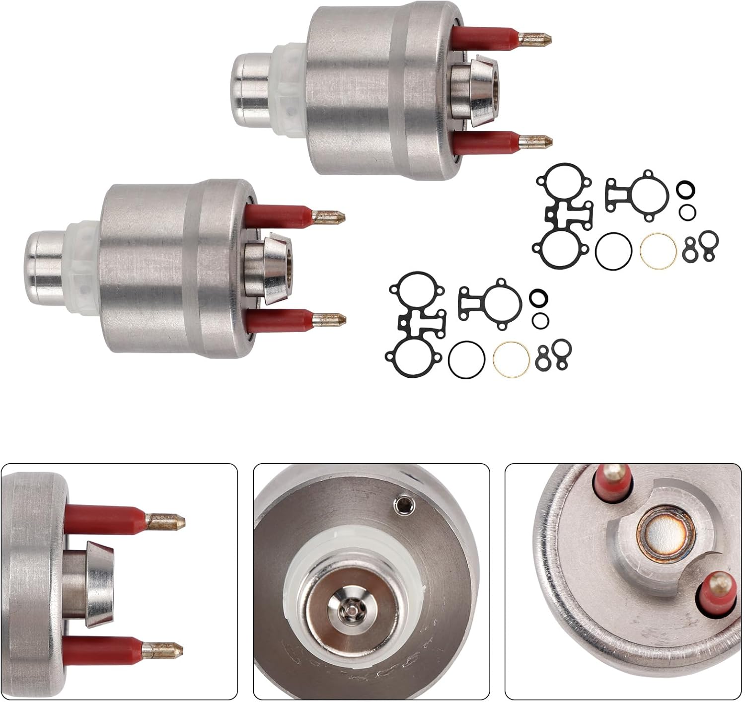 2Pcs Fuel Injectors Set Fit For Buick Commercial Roadmaster,For Cadillac Brougham Fleetwood,For Chevrolet GMC C1500 C2500 C3500 K1500 K2500 K3500,Replace# 17111864, 17112494, 19110538, 57202