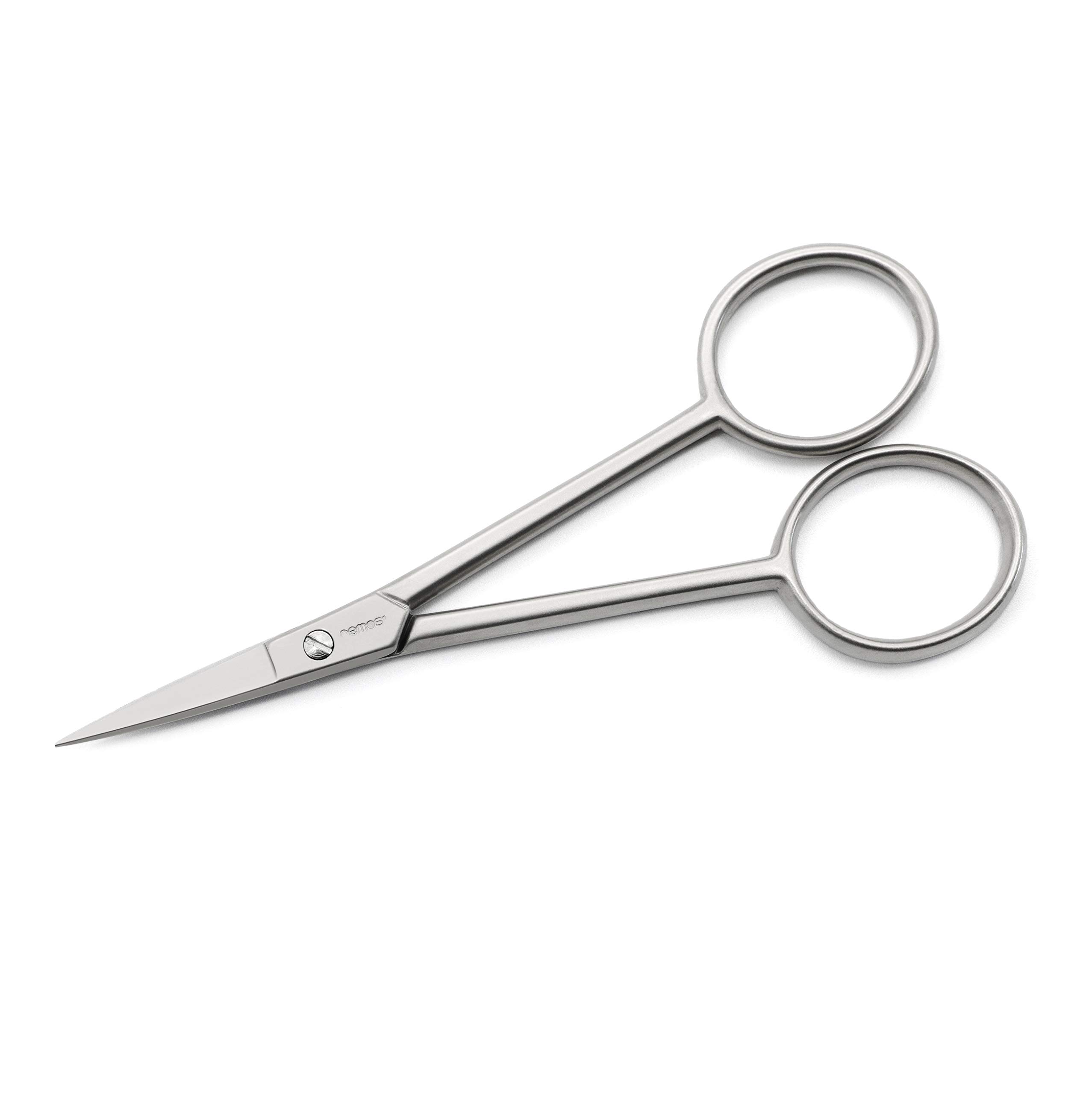 Remos Professional Body Care Silver Remos Silhouette Scissors - With Precise, Hardened & Pointed Cutting Edge 10.5Cm