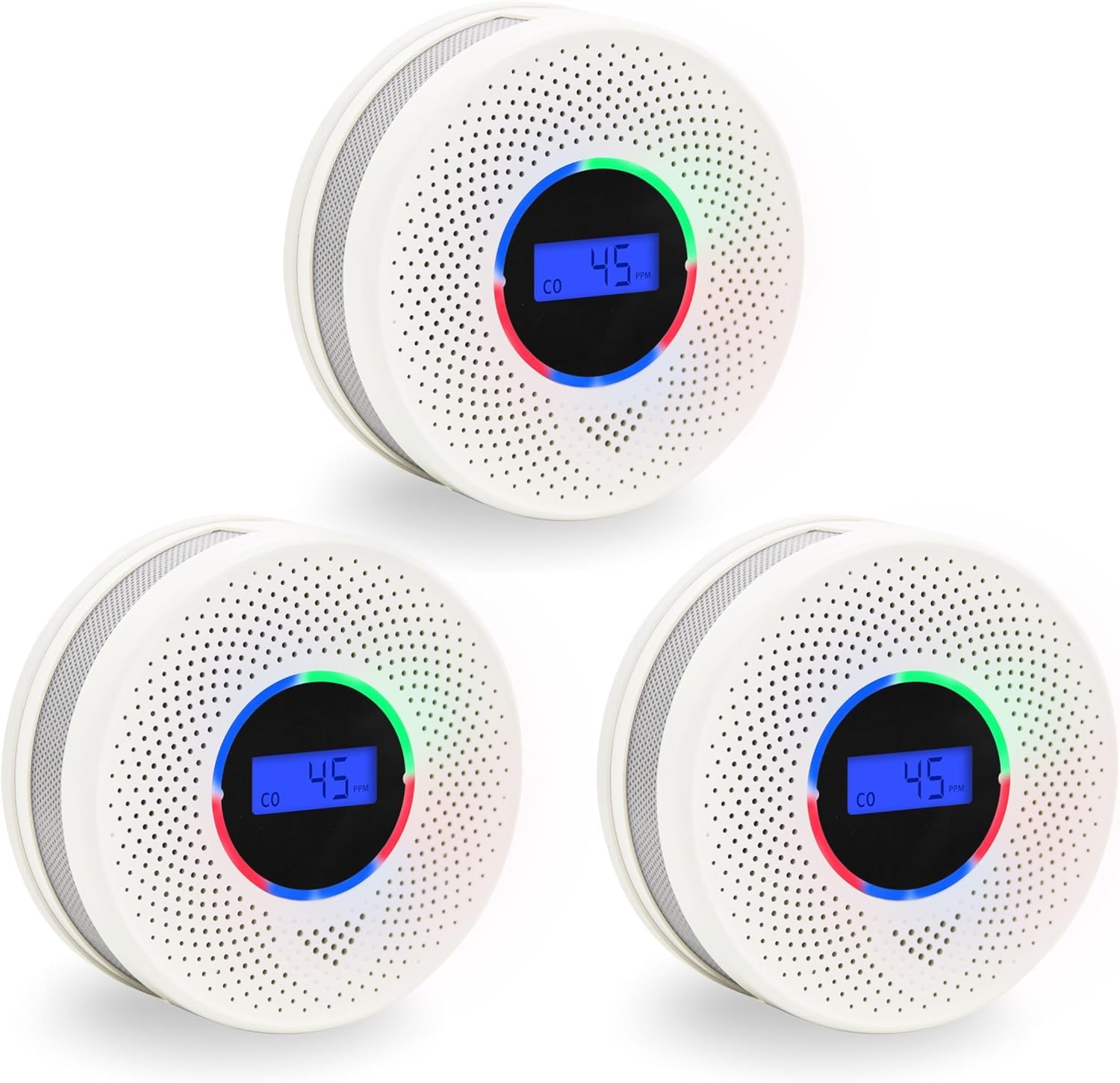 KLTsenaife 3-Pack CO Detector