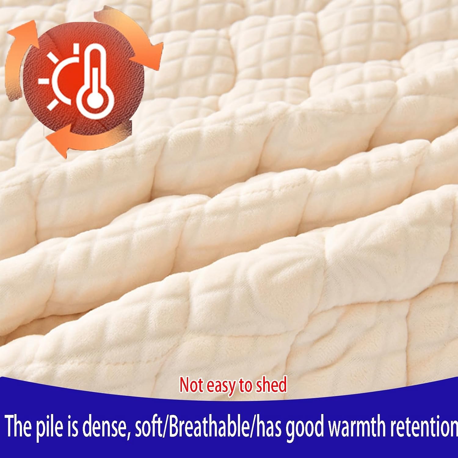 Mattress Pad Fitted Quilted Milk Velvet Mattress Cover Soft Bedspread Coverlet Heat Storage Warmth Sleeping Pad Protector for Dormitory,Twin/Single Bed Bedspread Coverlet,Gray,90x200cm/35x79in